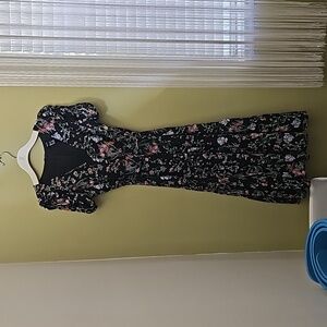 Mid length floral dress